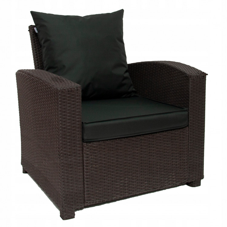 Podsedák na záhradný nábytok Golden Garden GG97 55/60/8cm + vankúš 55/50cm tmavo zelená